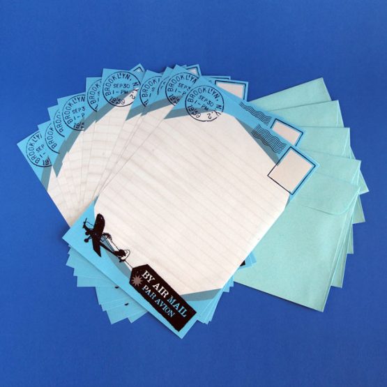 Air Mail Letter Writing Paper & Envelopes