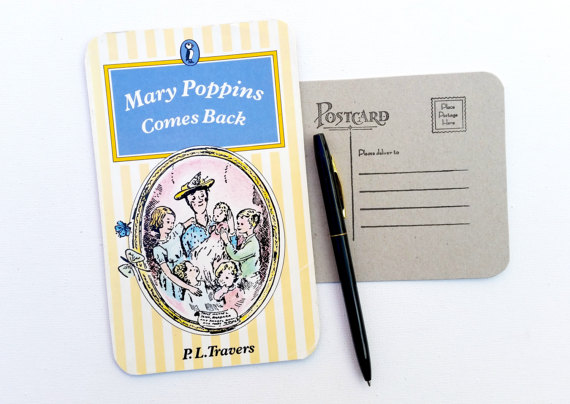 mary poppins post card