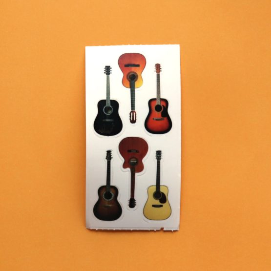 acoustic guitar stickers