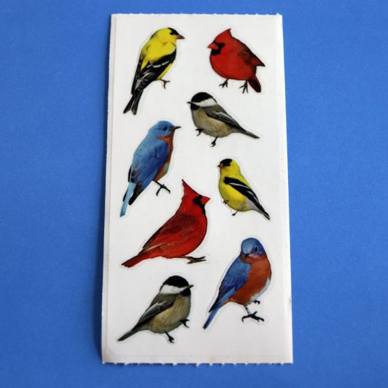 Colourful Birds Sticker Sheet