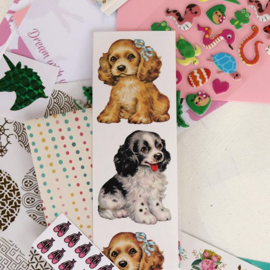 Cute Puppy Sticker Sheet