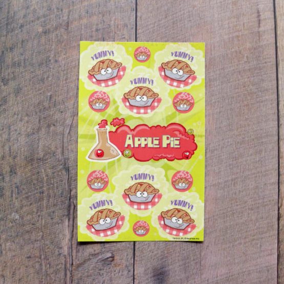 apple pie scratch and sniff stickers