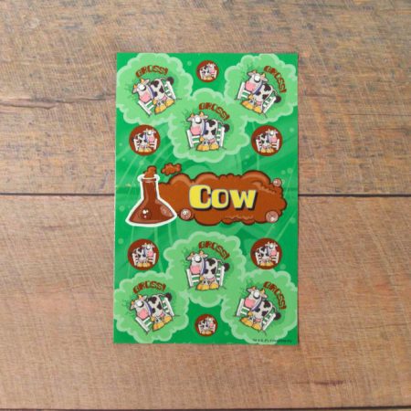 Cow Scratch & Sniff Stickers